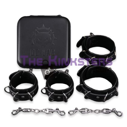 Dungeon Lab Hunter Restraints Set Black