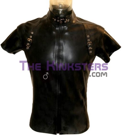 Mens Rubber Bondage T-Shirt