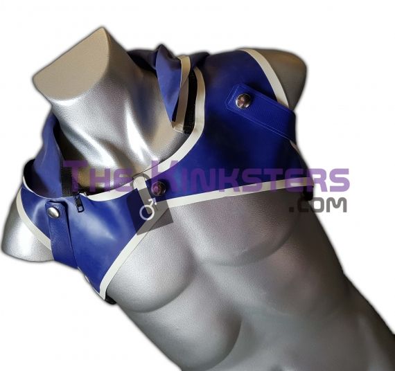 Mens Rubber Shoulder Hoody