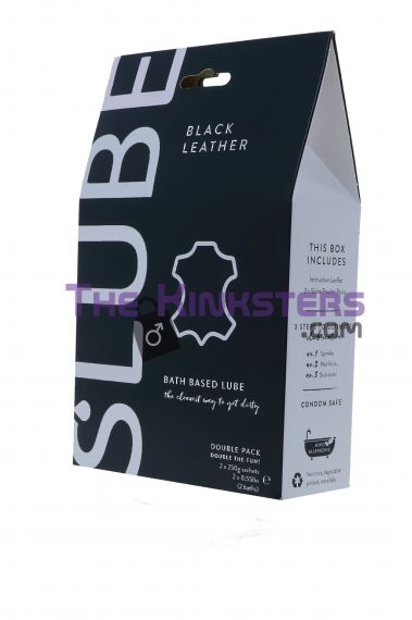 Slube Black Leather Double Pack