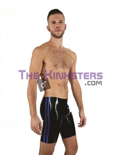 Mister B Rubber Fucker Shorts Blue