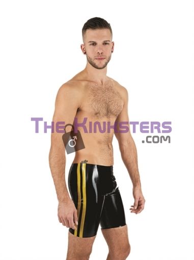 Mister B Rubber Fucker Shorts Yellow