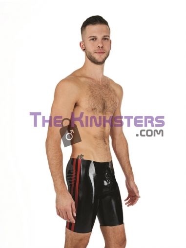 Mister B Rubber Fucker Shorts Red