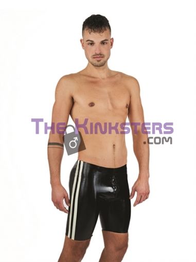 Mister B Rubber Fucker Shorts White