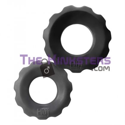 Hünkyjunk Cog C-Ring 2 Pack (Stone & Black Tar)