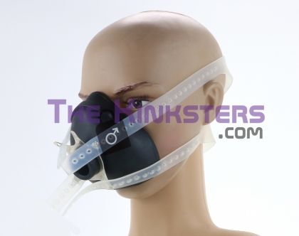 Anaesthetic Mask with Clear Heavy Duty Harness (Push Fit)