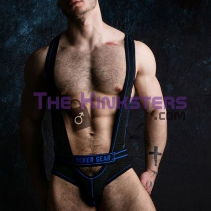 Locker Gear Bottomless Singlet Blue