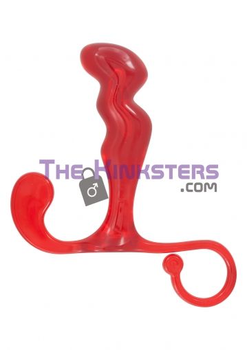 Power Plug Prostate Massager Red