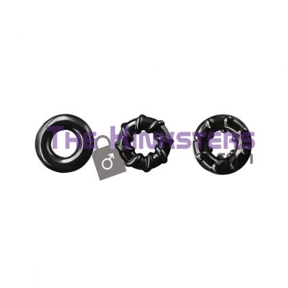 Renegade Dyno Cock Rings Black