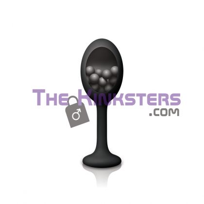 Renegade Rattler Butt Plug Black