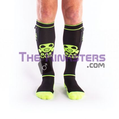 Brutus "Gas Mask" Socks with Pockets