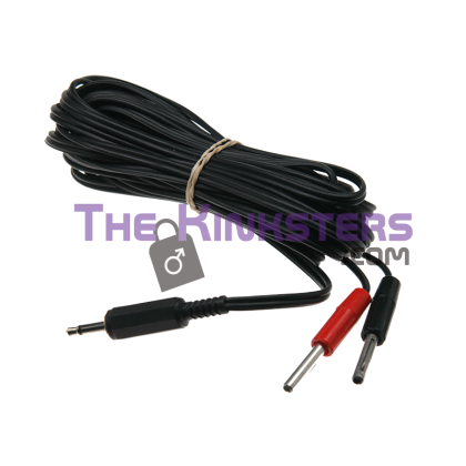 4mm Cable Estim (Long)