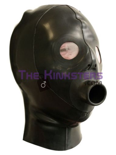 Mister B Rubber Extreme Piss Gag Hood