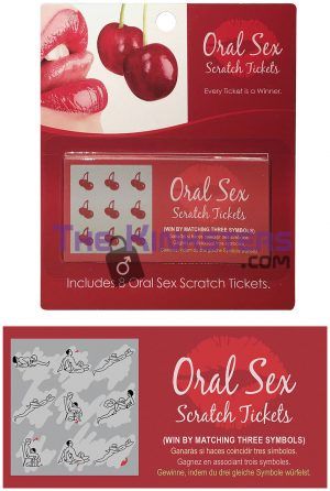 Oral Sex Scratch Cards