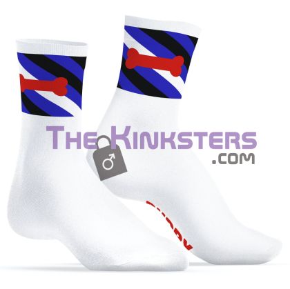 Kinky Puppy Sneaker Socks PUPPY PRIDE