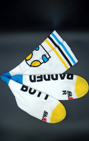 Sk8erboy DIAPER "Padded Butt" Socks