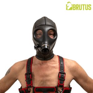 BRUTUS Neoprene Alien Gas Mask Hood