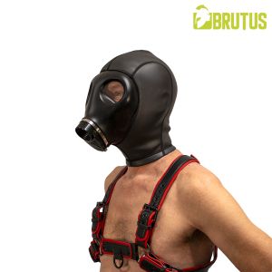 BRUTUS Neoprene Alien Gas Mask Hood