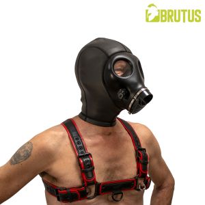 BRUTUS Neoprene Alien Gas Mask Hood