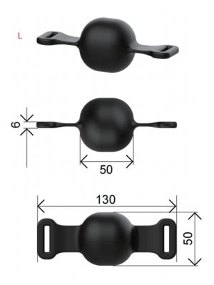 Silicone Ball Gag Large