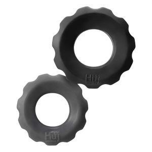 Hunkyjunk Cog C-Ring 2 Pack (Stone & Black Tar)