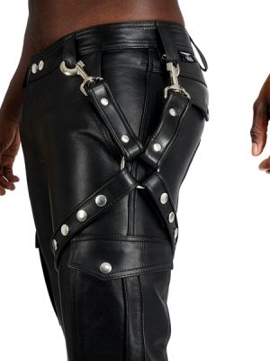 Mister B Leather Leg Harness