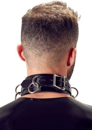 Rubber Bondage Collar