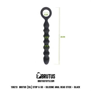 Brutus Stop & Go Silicone Anal Bead Stick