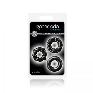 Renegade Dyno Cock Rings Black