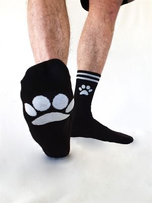 Sk8erboy Puppy Paw Socks Black