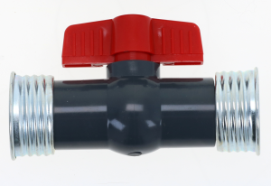 Gas Mask Hose Connector with Shut Off Valve (Various Options)