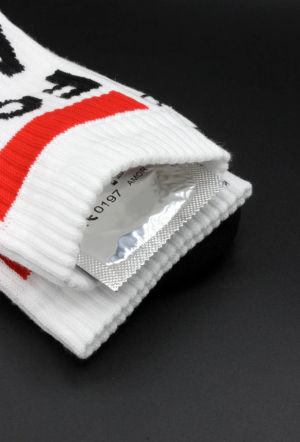 Sk8erboy "FCK ABL" Pocket Socks (Includes Free Condom!)