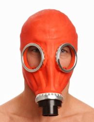 GP5 Gas Mask - RED - Brand New - Converted to Rebreather