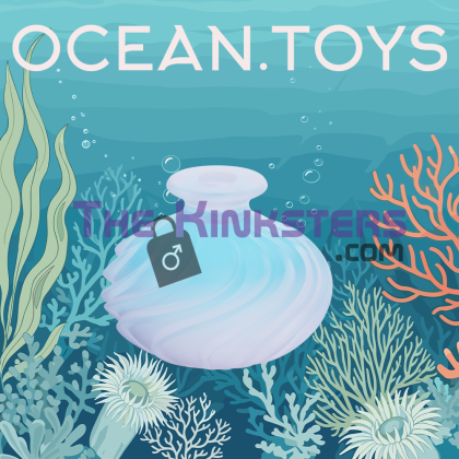 Ocean Toys Coral Clitoral Stimulator - Aqua