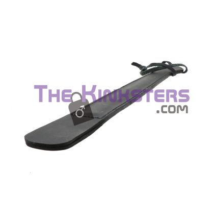 Re-Kinked - Premium Leather Double Slap Paddle