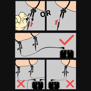 Dungeon Lab 6mm Thick Conductive Rubber Rings 