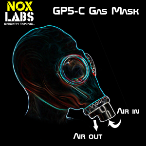 GP5-C Gas Mask - Standard Version - Red